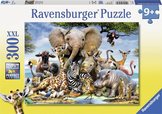 Ravensburger puzzel Afrikaanse vrienden
