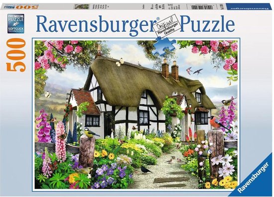 Ravensburger puzzel Idyllische cottage