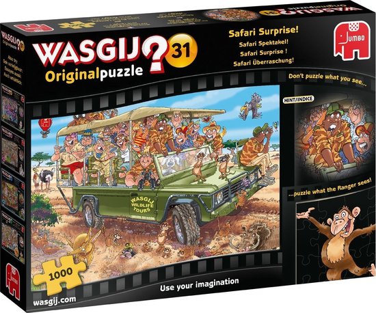 Wasgij Original 31 Safari Spektakel!