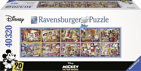 Ravensburger puzzel Mickeys 90ste verjaardag - Legpuzzel - 40000 stukjes