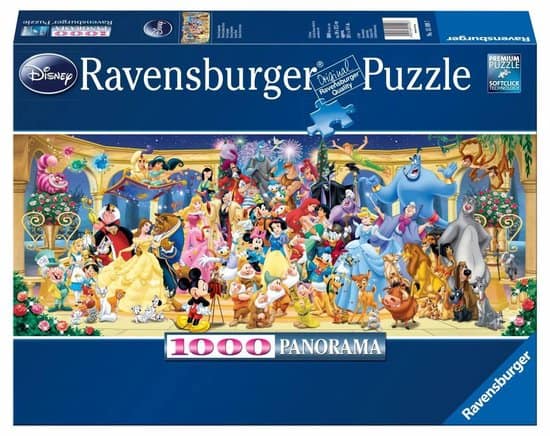 ravensburger puzzel disney groepsfoto